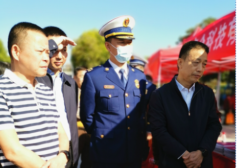北京毕博蒸汽清洗服务有限公司参加河源市 2021 年新《安全生产法》 宣传周